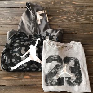 Air Jordan Bundle (sweatshirt and t-shirt)